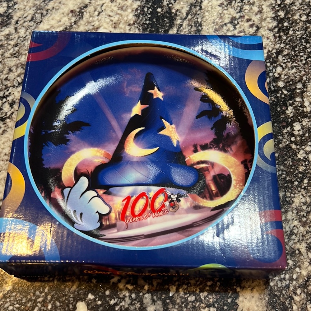 Walt Disney World 100 Years of Magic Plate